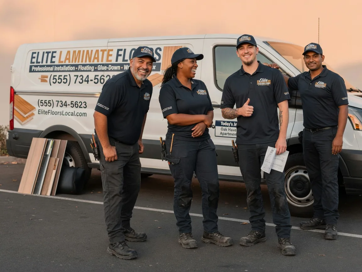 Laminate flooring installation company in Mason City, IL